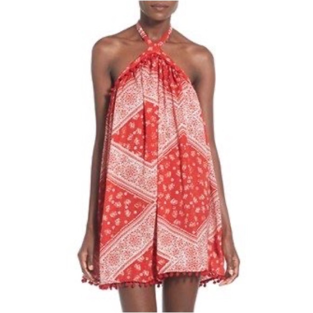Tularosa Holden Bandana Mini Dress